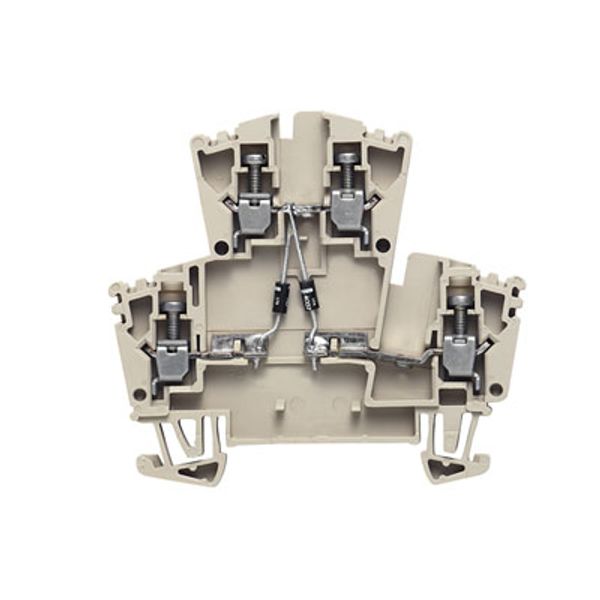 Component terminal block, Screw connection, 2.5 mm², 400 V, 0.5 A, Dio image 1