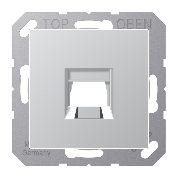 Centre plate for MJ f. 1 socket A1569-1WEAL image 1