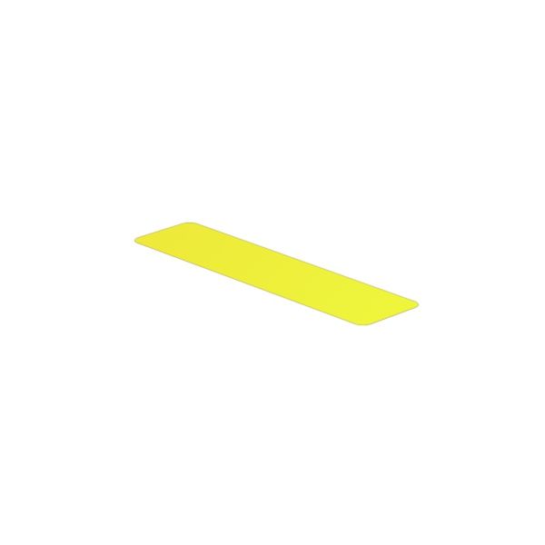 Device marking, Self-adhesive, halogen-free, 60 mm, Polyester, yellow image 1