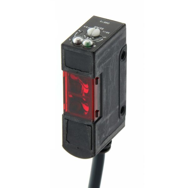Photoelectric sensor, diffuse, 200 mm, DC, 3-wire, NPN, vertical, 2 m image 3