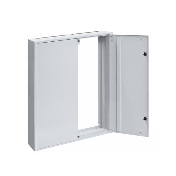Wall-mounted frame 4A-28 with door, H=1380 W=1030 D=250 mm image 1