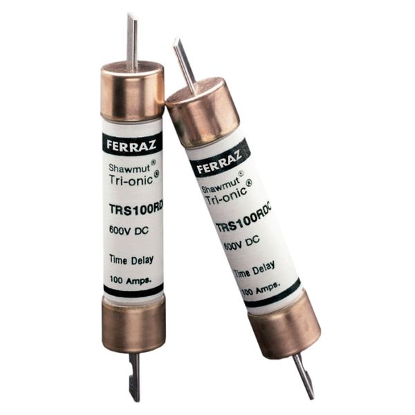 Fuse TRS-RDC - Class RK5 - Time-Delay 300VDC 15A Ferrule image 1