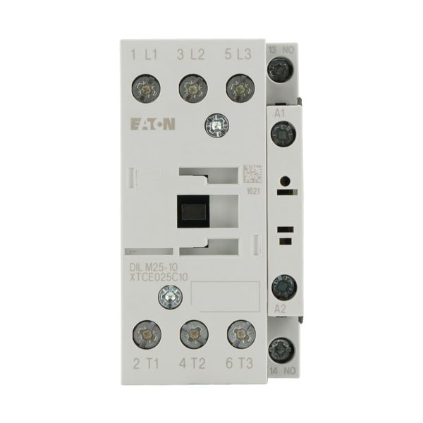 Contactor, 3 pole, 380 V 400 V 11 kW, 1 N/O, RDC 60: 48 - 60 V DC, DC operation, Screw terminals image 14