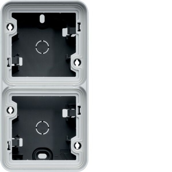 CUBYKO BOX WALL DOUBLE VERTICAL IP55 GRAY image 1