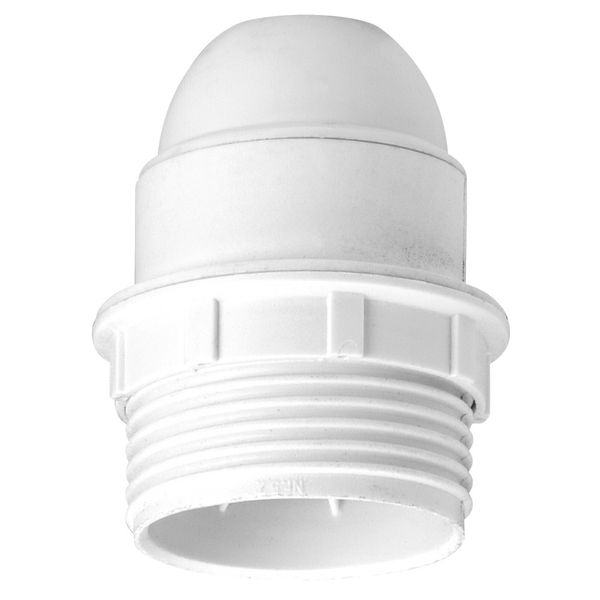 E 27 lampholder - 4 A - 250 V~ - insulating - 100 W - screw connection image 1