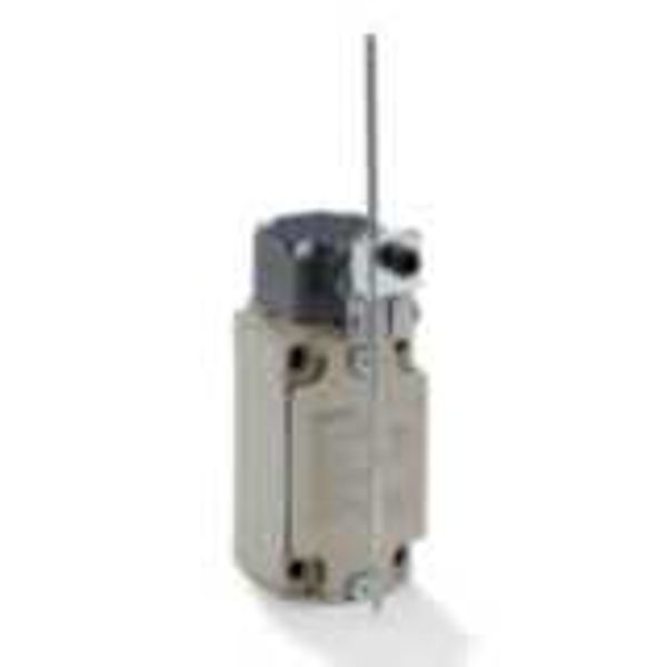 Limit switch, D4B, M20, 1NC/1NO (slow-action), adjustable rod lever image 1