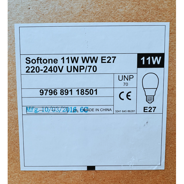 Bulb LED E27 11W 2700K 580lm FR without packaging image 3