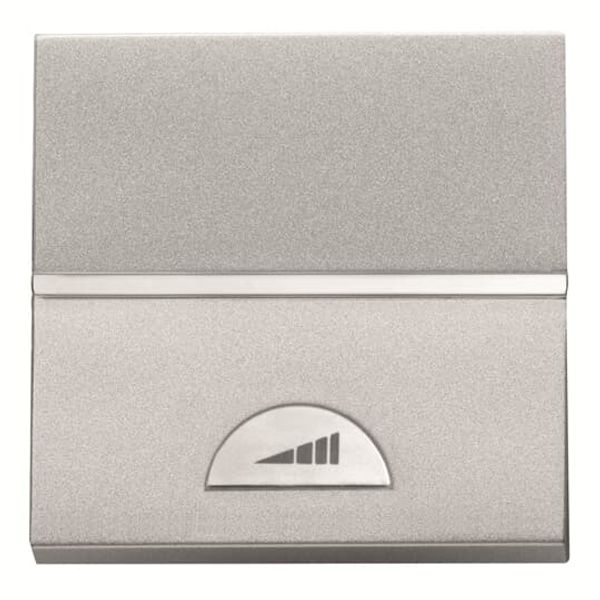 N2260.1 PL Universal push dimmer - 2M - Silver image 1