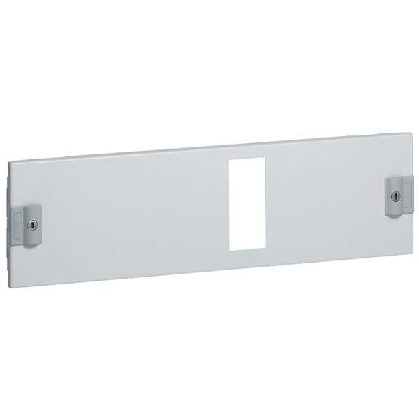 Metal faceplate XL³ 400 - for DPX³ 160 in horizontal position - H. 150 image 1
