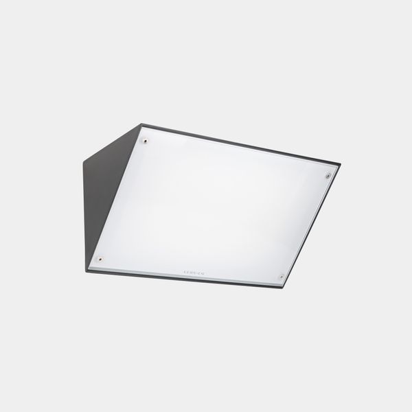 Wall fixture IP65 Curie PC Small E27 15 Urban grey 710lm image 1