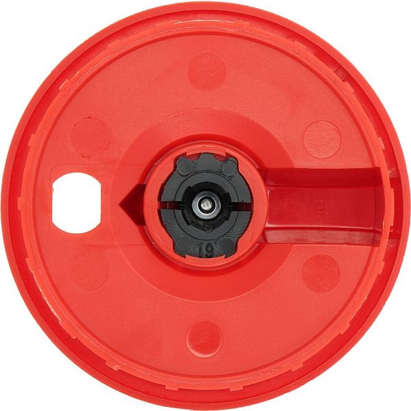 Thumb-grip, red, lockable with padlock, for T0, T3, P1 image 12