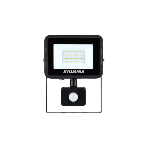 Start Flood Flat IP54 PIR 3000LM 840 Black image 1