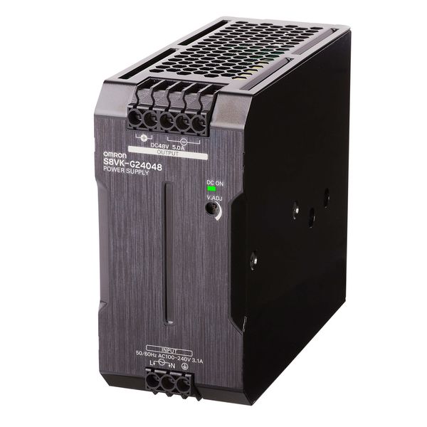 Book type power supply, Pro, 240 W, 48VDC, 5A, DIN rail mounting image 5