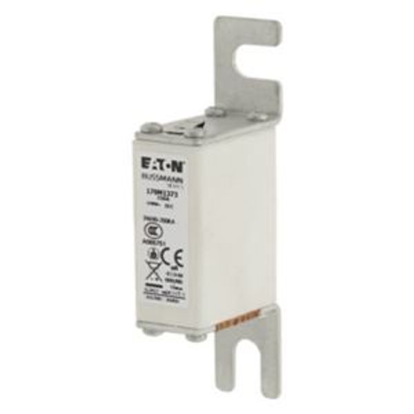 Fuse-link, high speed, 400 A, AC 600 V, size 000, 21 x 40 x 100 mm, aR, DIN, IEC, visual indicator image 5