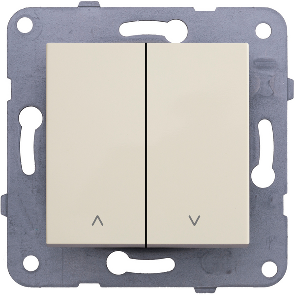 Karre Plus-Arkedia Beige (Quick Connection) Blind Control Switch image 1