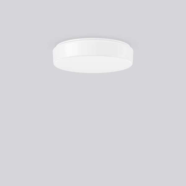 Flat Polymero Kreis, 20 W, 2000 lm, 830, white, on/off Ceiling and wal image 1