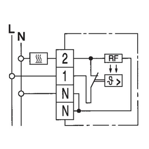 Room controller, 5-30C, AC 230V, 1NC, 10 A image 4