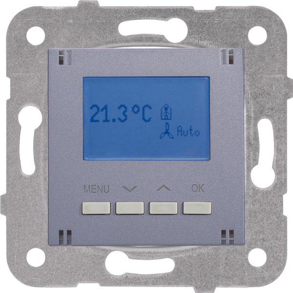 Karre Plus-Arkedia Silver Digital Thermostat image 1