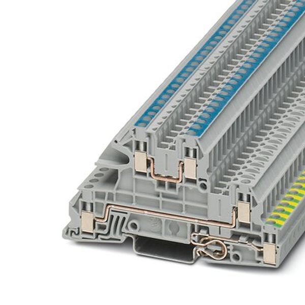 UTI 2,5-PE/L/N - Installation ground terminal block image 1