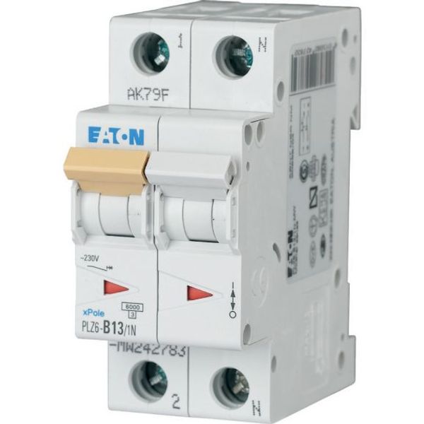 PLZ6-D13/1N-MW Eaton Moeller series xPole - PLZ6/M MCB image 1