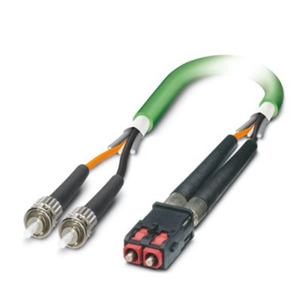FOC-SJ:A-ST:A-HB02/0,8 - FO patch cable image 1