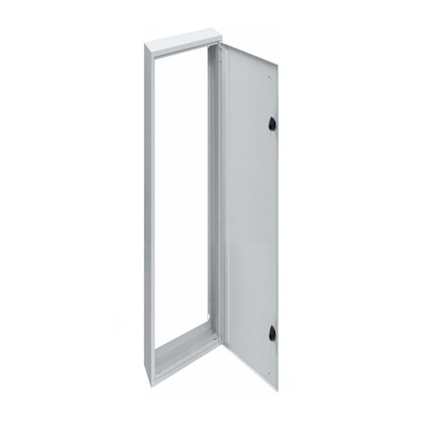 Wall-mounted frame 1A-28 with door, H=1380 W=380 D=250 mm image 1