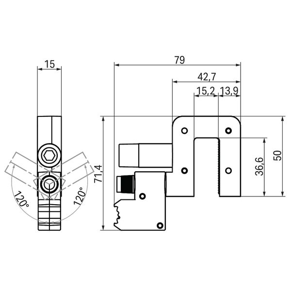 855-8015 Power tap; for busbar; with fuse image 4