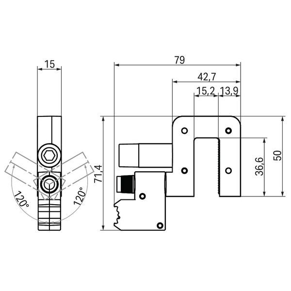 Power tap for busbar with fuse image 4