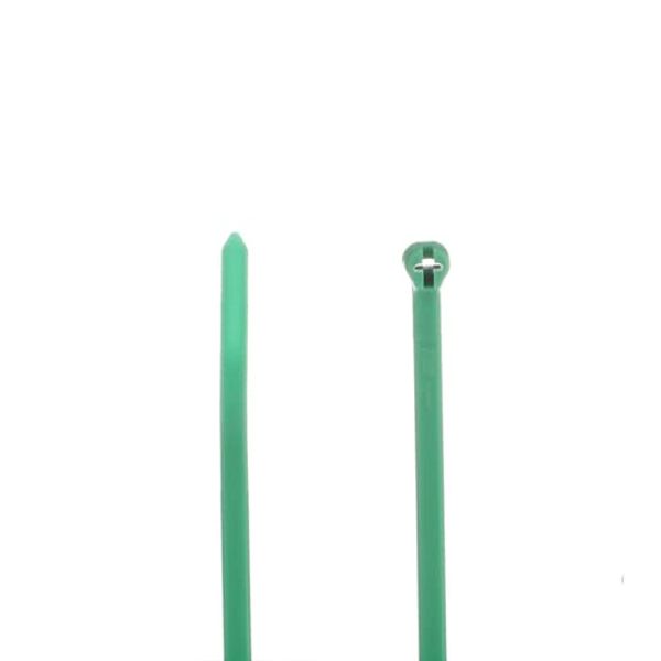 TY25M-5 CABLE TIE 50LB 7IN GREEN NYLON image 5