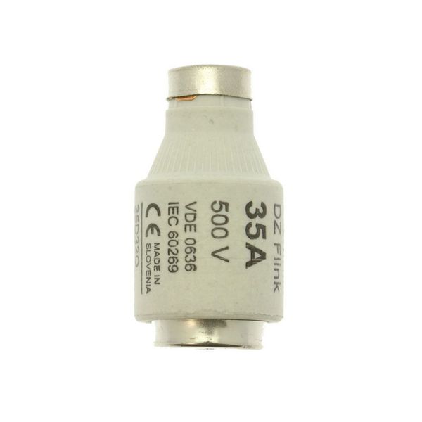 Fuse-link, low voltage, 35 A, AC 500 V, D3, 27 x 16 mm, gR, IEC, fast-acting image 14