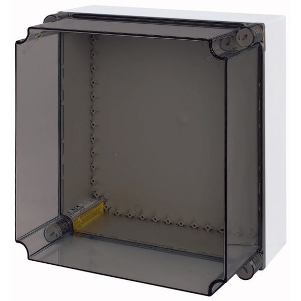 Insulated enclosure, smooth sides, HxWxD=375x375x275mm, NA type image 1