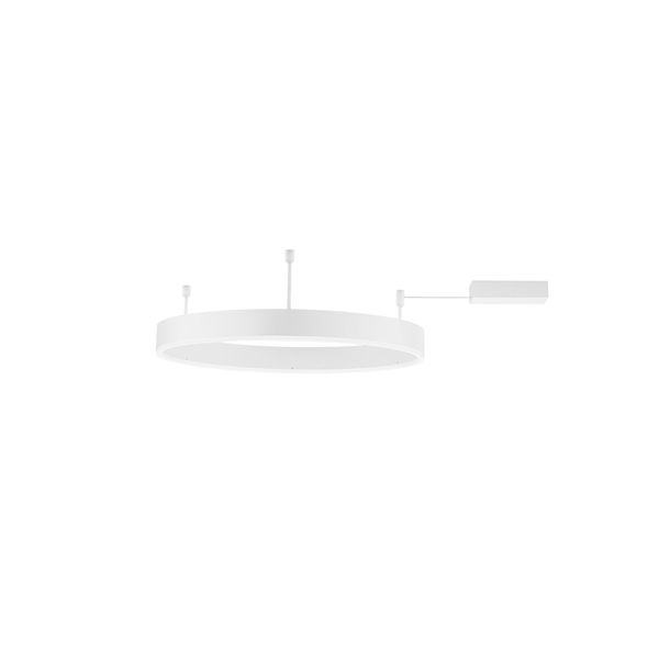 Triac Dimmable Sandy White Aluminium  & Acrylic  LED 46 Watt 230 Volt  3700Lm 3000K IP20  D: 60 W: 1.2 H: 18 cm image 1