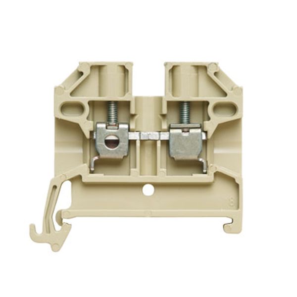 Feed-through terminal block, Screw connection, 2.5 mm², 500 V, 24 A, N image 1