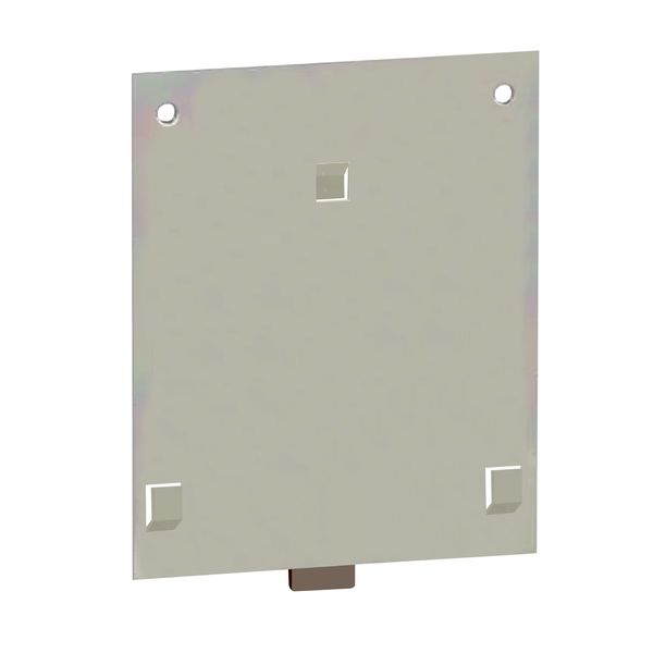 plate for mounting on Omega DIN rail, Phaseo ABT7 ABL6, for voltage transformer, size 1 image 3