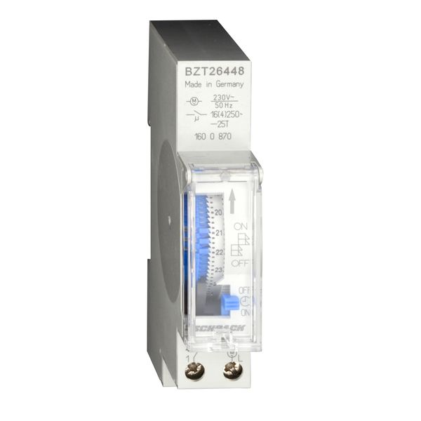 Mechanical time switch syncron 1NC, 1MW image 1