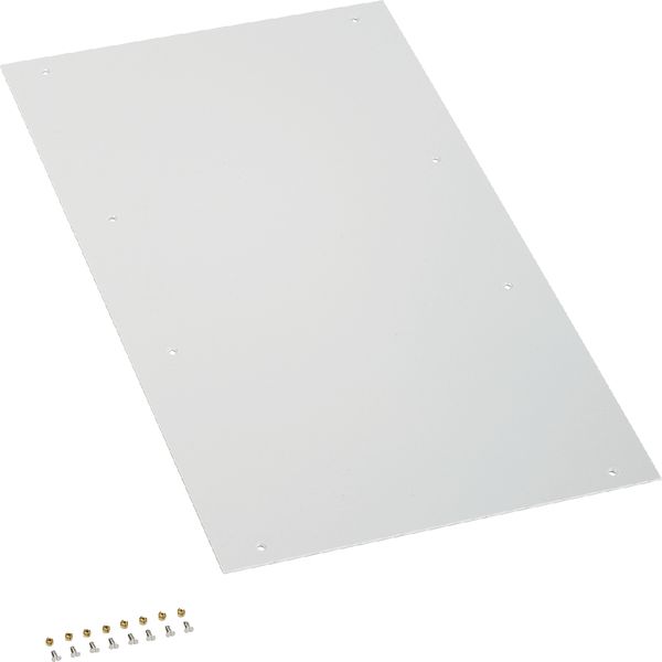 Mounting plate, DisP, self-extinguishing plastic, for ZAL175, 850 x 49 image 3