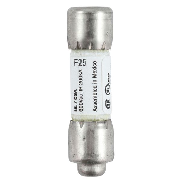 Fuse-link, LV, 10 A, AC 600 V, 10 x 38 mm, CC, UL, fast acting, rejection-type image 7