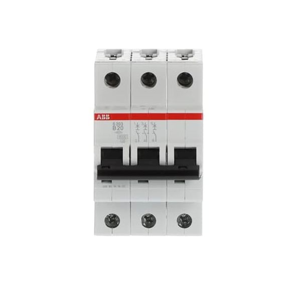 S203-B20 Miniature Circuit Breaker - 3P - B - 20 A image 7
