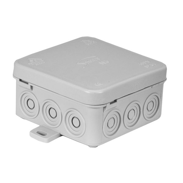 Surface junction box N5 FASTBOX grey image 1