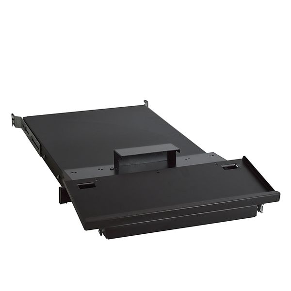 Keyboard shelf for enclosures depth up to 800mm screw fixing image 3