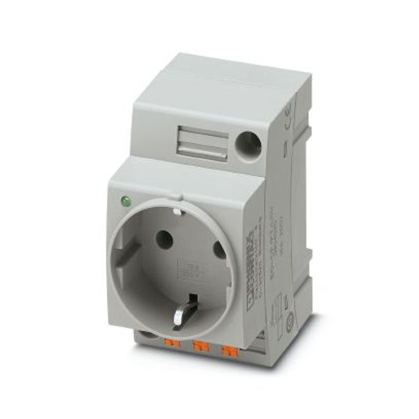 Socket outlet for distribution board Phoenix Contact EO-CF/PT/LED 250V 16A AC image 2