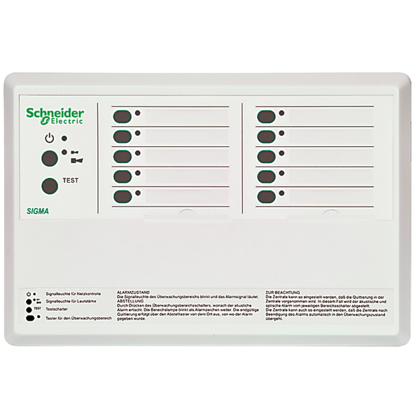 ELSO Sigma/WC-RUF - central system - surface - 10 zones - white image 3