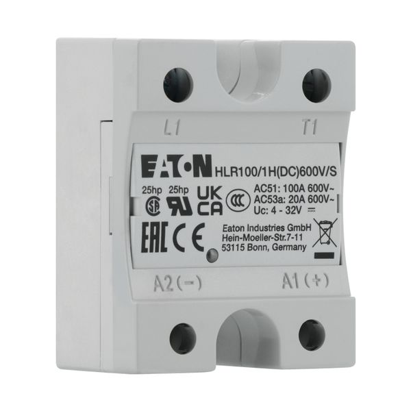 Solid-state relay, Hockey Puck, 1-phase, 100 A, 42 - 660 V, DC, high fuse protection image 17
