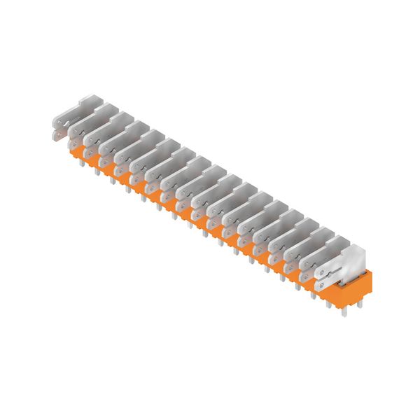 PCB terminal, 5.00 mm, Number of poles: 18, Conductor outlet direction image 2