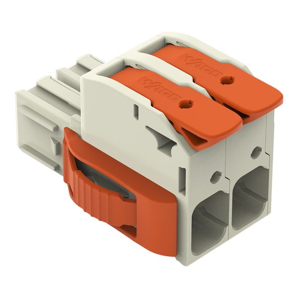 832-1102/037-000 1-conductor female connector; lever; Push-in CAGE CLAMP® image 3