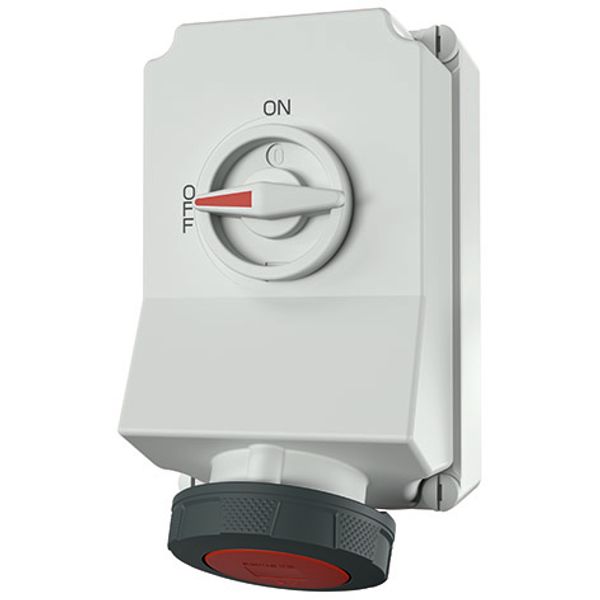 Mennekes Wall mounted recept., 63A5p6h400V, IP67 5113A image 1