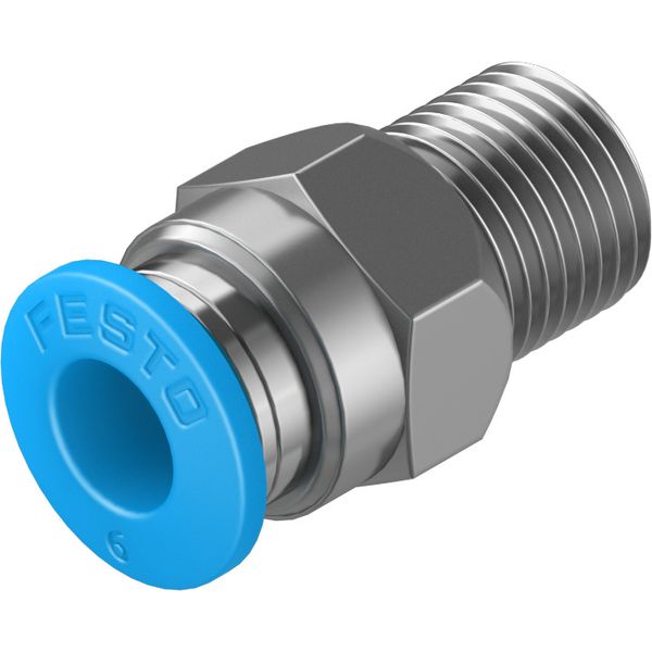 QS-1/8-6 Push-in fitting image 1