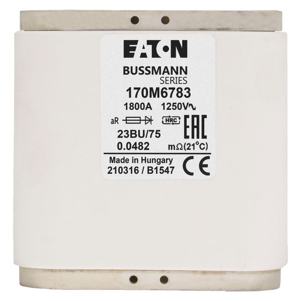 FUSE 1800A 1250V  aR 23BU/75 image 28