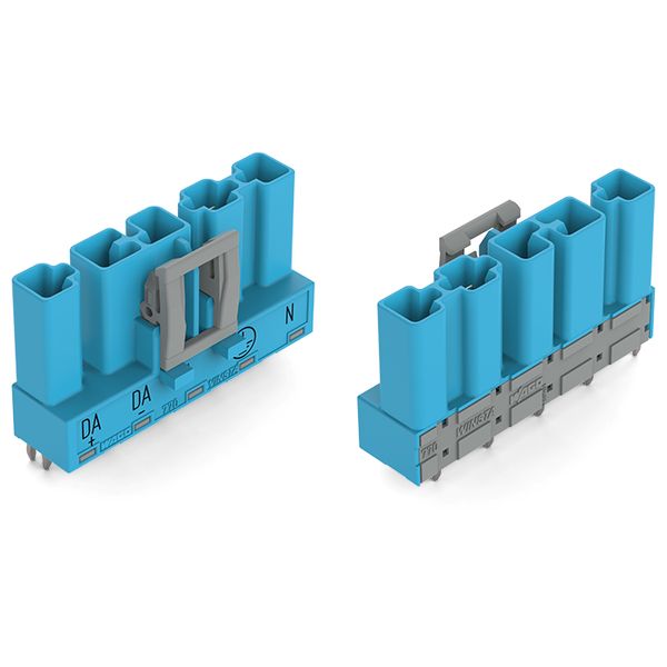 Plug for PCBs straight 5-pole blue image 3