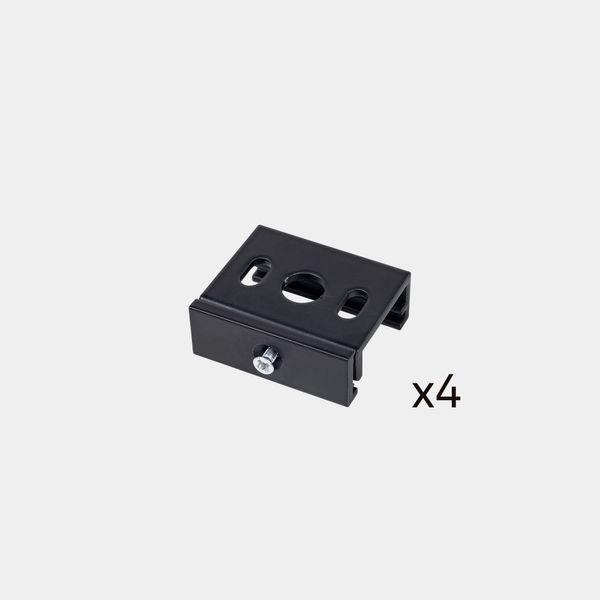 Black accessory for direct mounting on false ceilings image 1